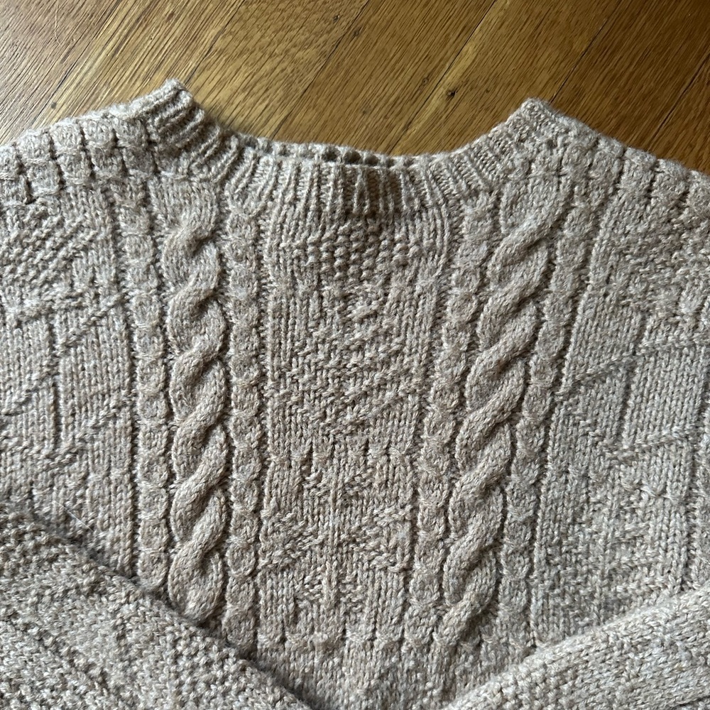 Vintage J.Crew Oarsman Cable-Knit Sweater